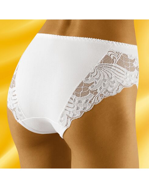 Culotte taille haute Eco blanche