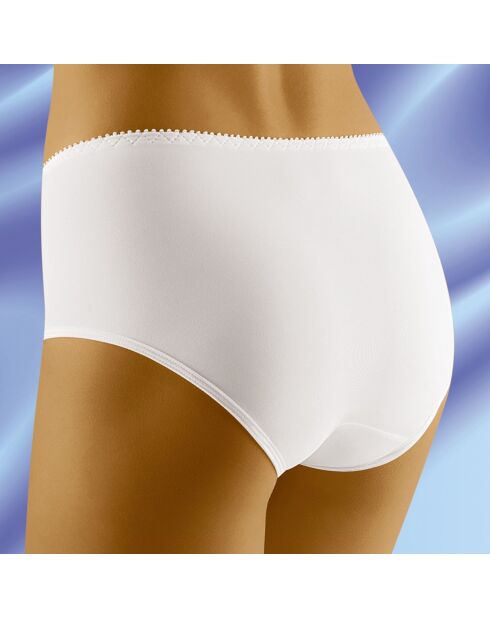 Culotte midi Hula Taille haute blanche