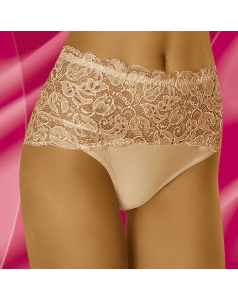 Culotte taille haute Teri beige