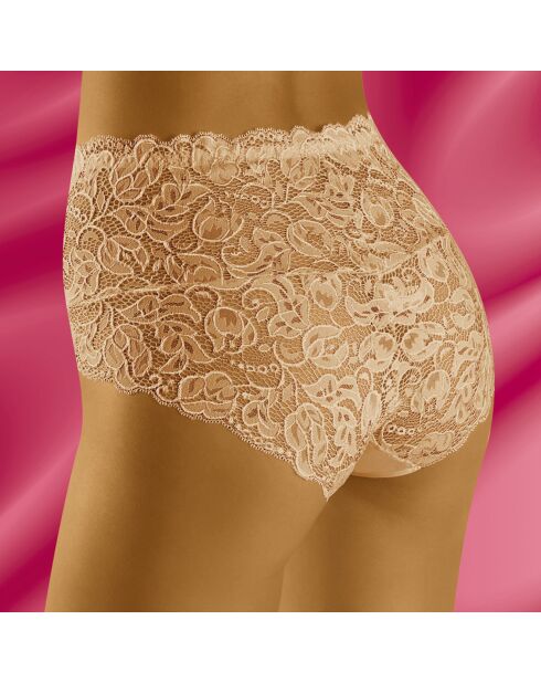 Culotte taille haute Teri beige