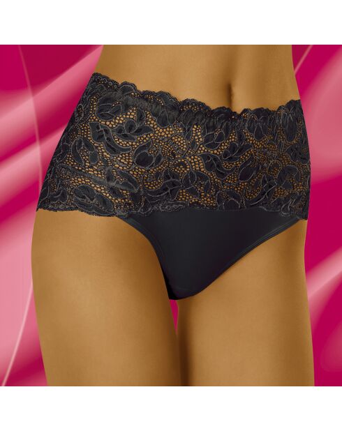 Culotte taille haute Teri noire