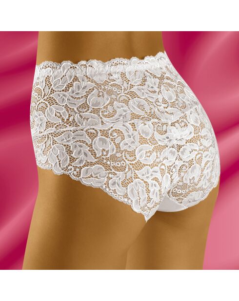 Culotte taille haute Teri blanche