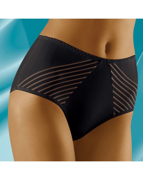 Culotte taille haute Eco noire