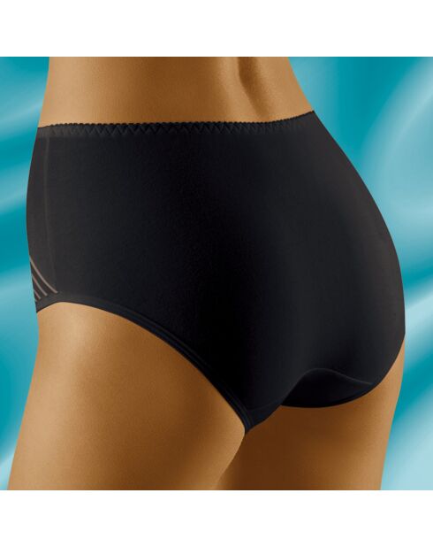 Culotte taille haute Eco noire