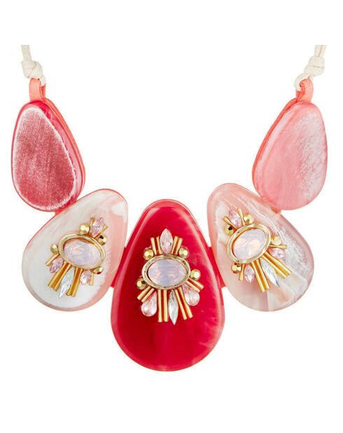 Zilveren ketting met kersen
