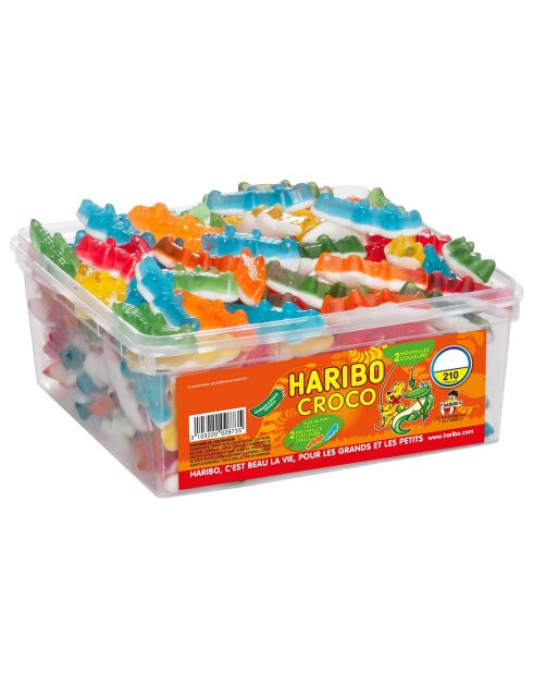 Boite de bonbons Crocodiles 210 pièces