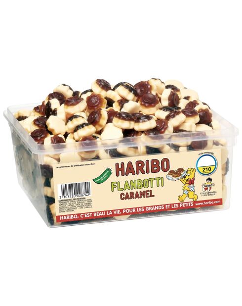 Boite de bonbons Flanbotti Caramel 210 pièces