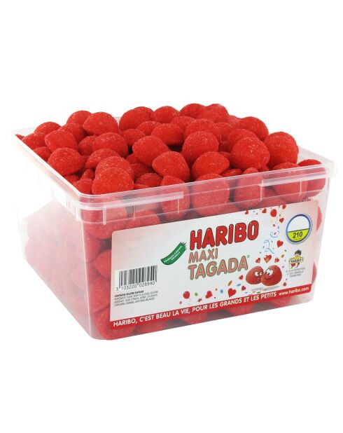 Caja de caramelos Maxi Tagada de 210 piezas