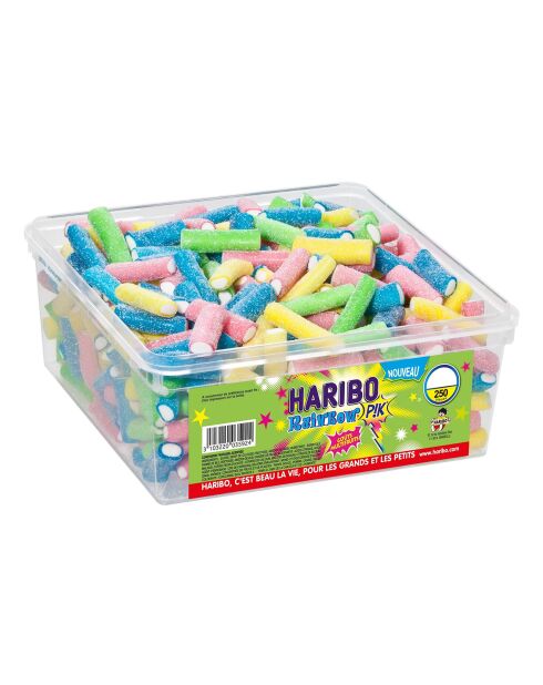 Caja de caramelos Rainbow Pik de 250 piezas