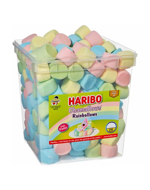 Caja de malvaviscos Rainbollows de 210 piezas