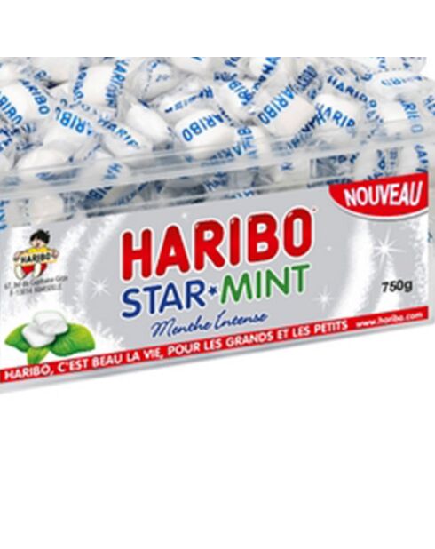 Caja de caramelos Starmint de 750 g