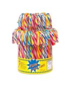 Schachtel mit 72 bunten Zuckerstangen