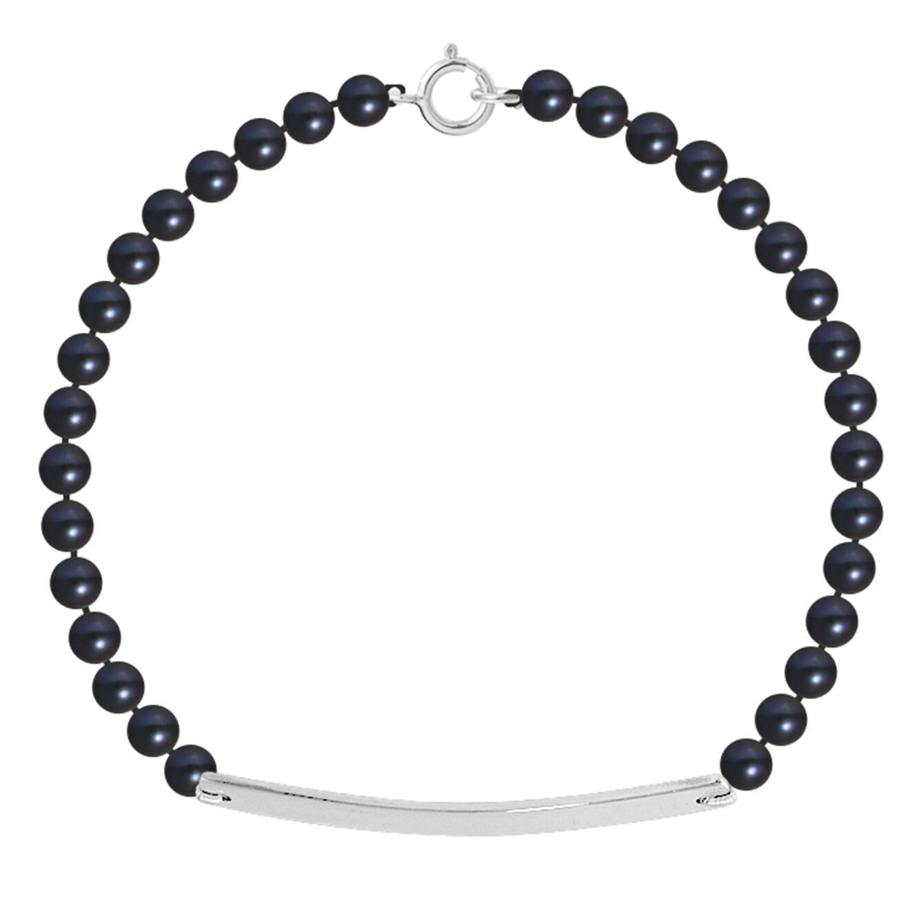 Bracelet Argent Perle D Eau Douce 7 Mm O8 Mm 548799 main image 0