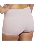 Boxer taille haute blush