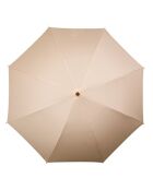 Parapluie poignée bois beige