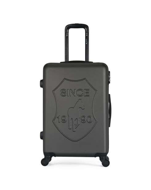 3 Koffer + Vanity 4 Rollen Damon 55/65/75 cm dunkelgrau