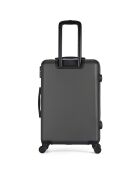 3 koffers + Vanity 4 wielen Damon 55/65/75 cm donkergrijs