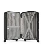 3 koffers + Vanity 4 wielen Damon 55/65/75 cm donkergrijs