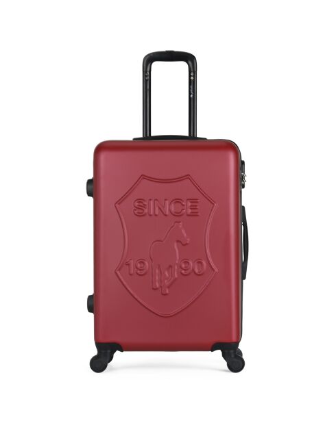 3 Einradkoffer + Vanity Damon 55/65/75 cm burgunderrot