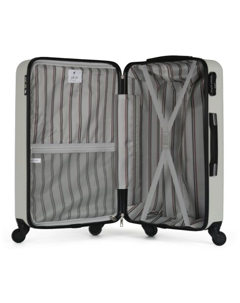 3 Koffer + Vanity 4 Wheels Damon 55/65/75 cm beige