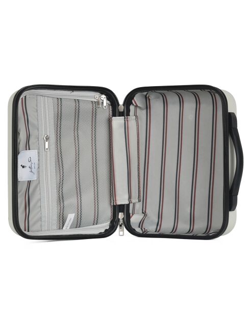 3 Koffer + Vanity 4 Wheels Damon 55/65/75 cm beige