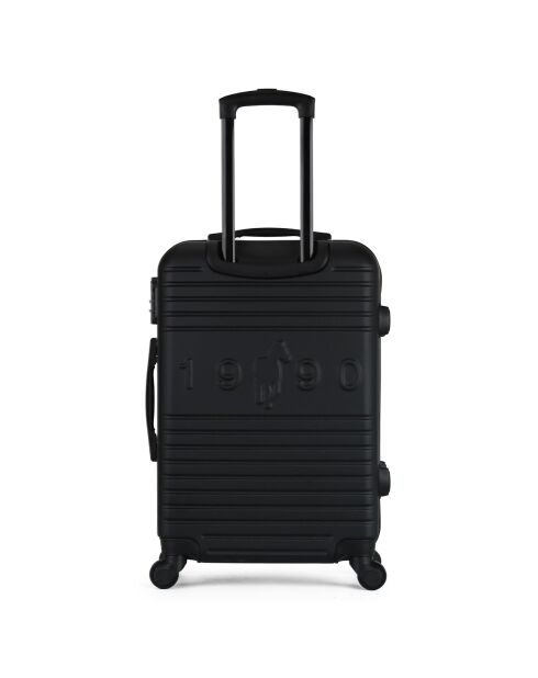 Valise Cabine 4 roues Fred 55 cm noire