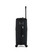 Valise Moyen Séjour 4 roues Fred 65 cm noire