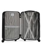 Valise Moyen Séjour 4 roues Fred 65 cm noire