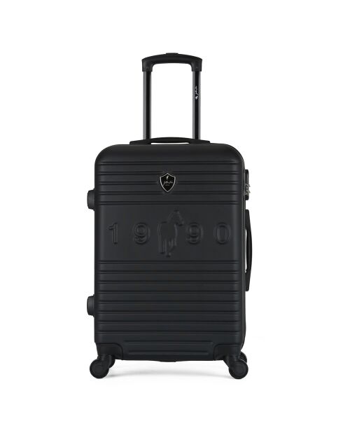 Valise Long Séjour 4 roues Fred 75 cm noire