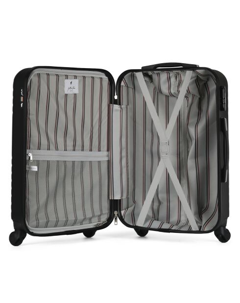 Fred Reisekoffer mit 4 Rädern, 75 cm, schwarz