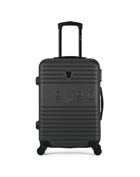 Valise Moyen Séjour 4 roues Fred 65 cm gris foncé