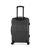 Valise Moyen Séjour 4 roues Fred 65 cm gris foncé