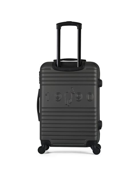 Valise Moyen Séjour 4 roues Fred 65 cm gris foncé