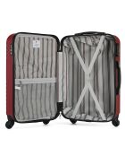 Valise Moyen Séjour 4 roues Fred 65 cm rouge bordeaux