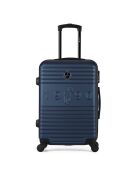 Valise Long Séjour 4 roues Fred 75 cm bleue
