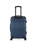 Valise Long Séjour 4 roues Fred 75 cm bleue