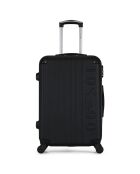 Valise Moyen Séjour 4 roues Porter 65 cm noire
