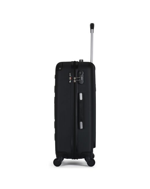 Porter Mittelgroßer Reisekoffer mit 4 Rädern, 65 cm, Schwarz