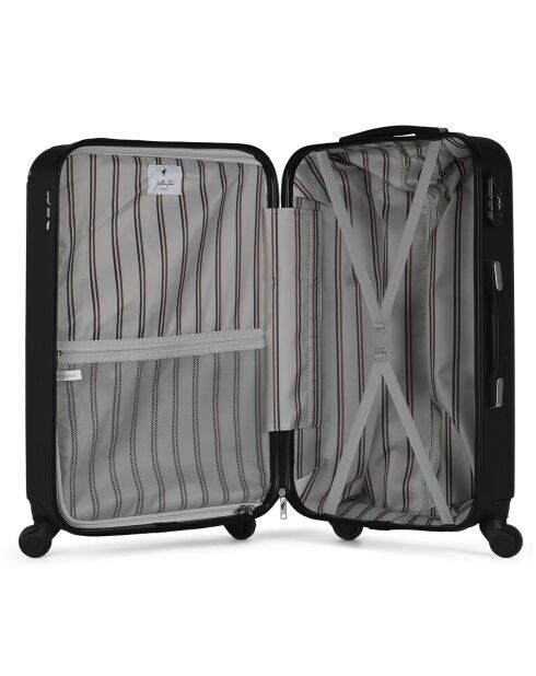 Valise Moyen Séjour 4 roues Porter 65 cm noire