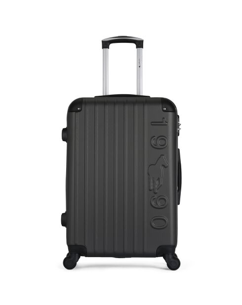 Valise Moyen Séjour 4 roues Porter 65 cm gris foncé