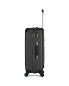 Valise Moyen Séjour 4 roues Porter 65 cm gris foncé
