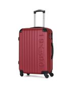 Valise Long Séjour 4 roues Porter 75 cm rouge bordeaux