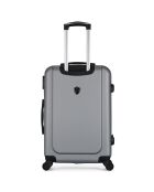 Valise Moyen Séjour 4 roues Porter 65 cm grise