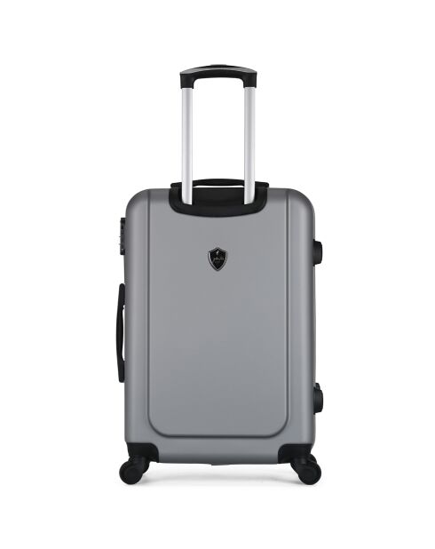 Valise Moyen Séjour 4 roues Porter 65 cm grise