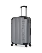 Valise Moyen Séjour 4 roues Porter 65 cm grise