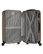 Valise Moyen Séjour 4 roues simples Porter 65 cm dorée