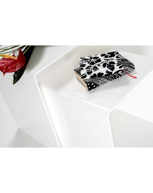 2 Tables basses 80'S blanches