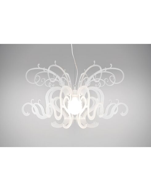 Lustre Gorgon blanc - D.88xH.52 cm