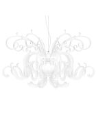 Lustre Gorgon blanc - D.88xH.52 cm