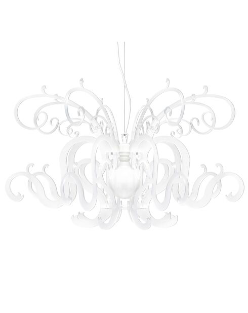 Lustre Gorgon blanc - D.88xH.52 cm